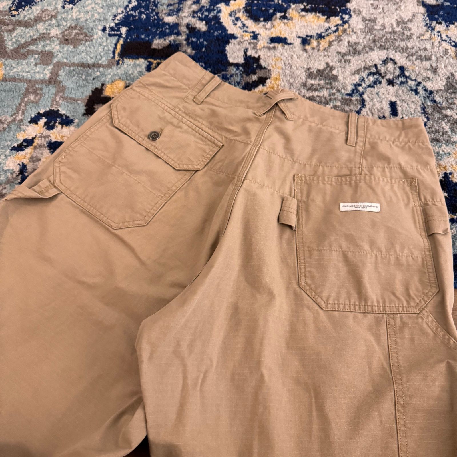 Engineered Garments Engineered Garments New York Tan Double Knee Carpenter Pants Size US M / EU 48-50 / 2 - 3 Thumbnail