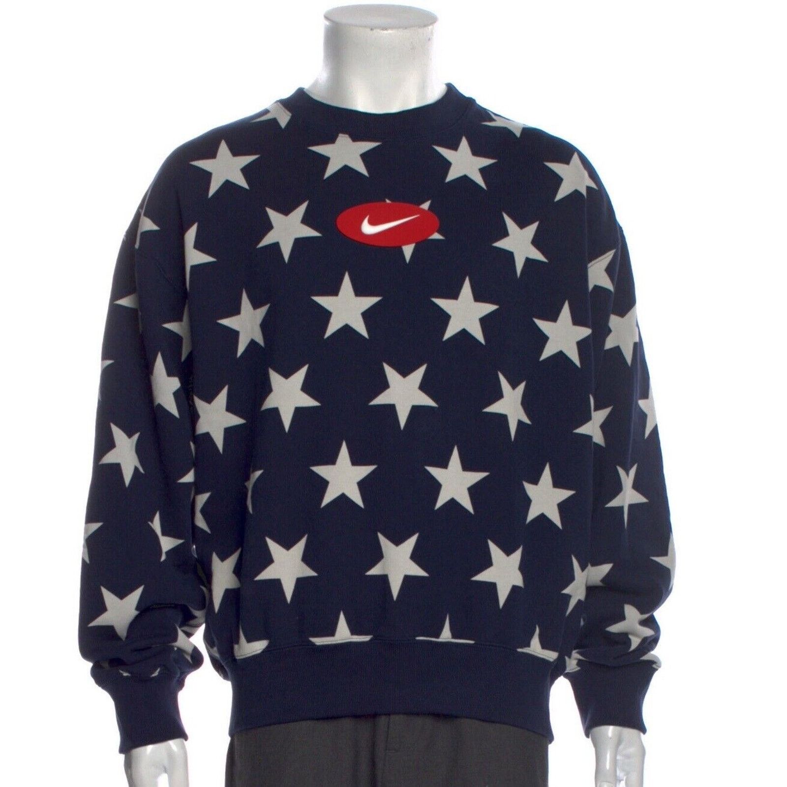 Nike Nike Lab Sweatshirt Men Sz Medium Blue USA Stars Size US M / EU 48-50 / 2 - 1 Thumbnail