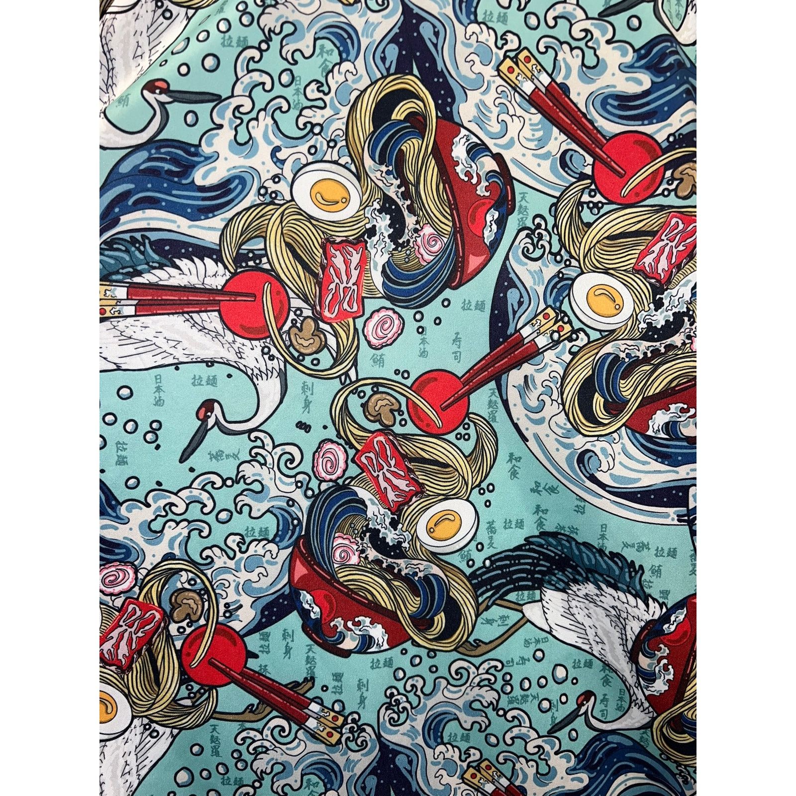 Vintage Fresh Prints Of Toyko Japanese Ramen Shirt Drill Clothing L Size US L / EU 52-54 / 3 - 4 Thumbnail