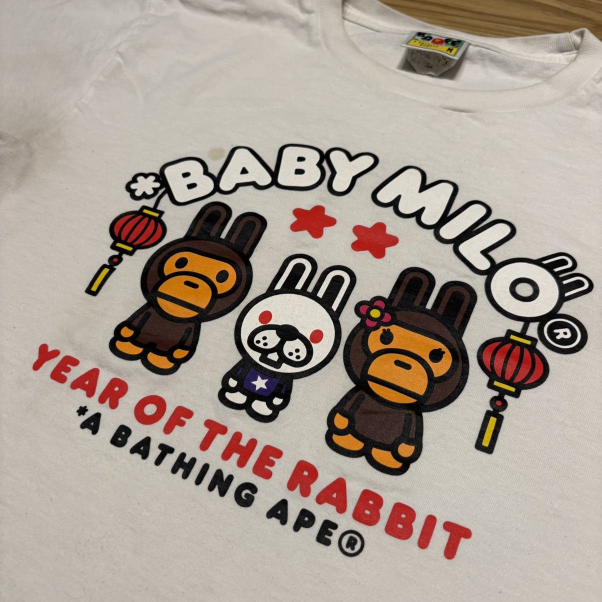 Bape Bape Year of the Rabbit Tee Size US M / EU 48-50 / 2 - 2 Thumbnail
