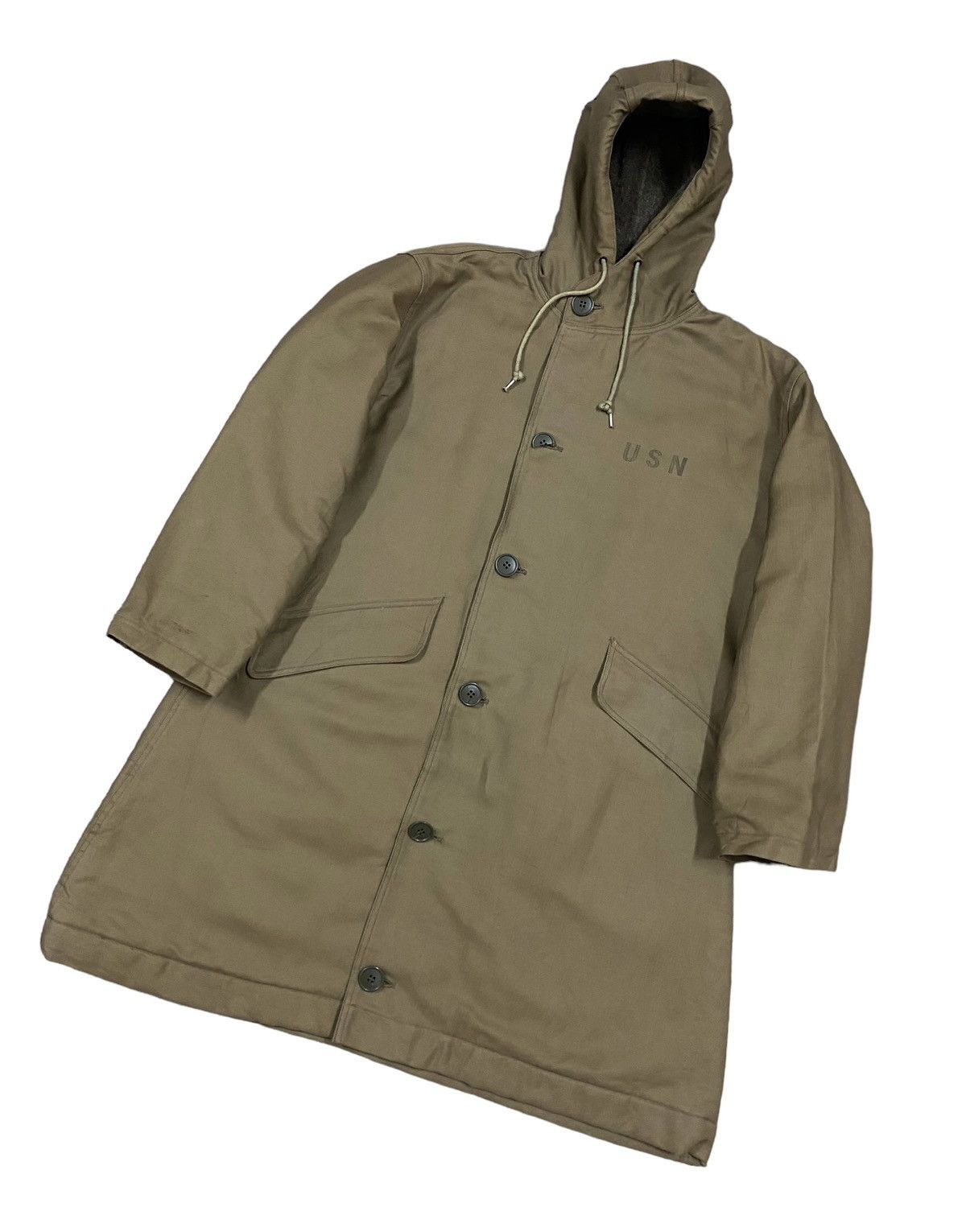 Buzz Rickson's Vtg🔥40’s Us Navy N1 Alpaca Deck Jacket Military Size US M / EU 48-50 / 2 - 14 Thumbnail