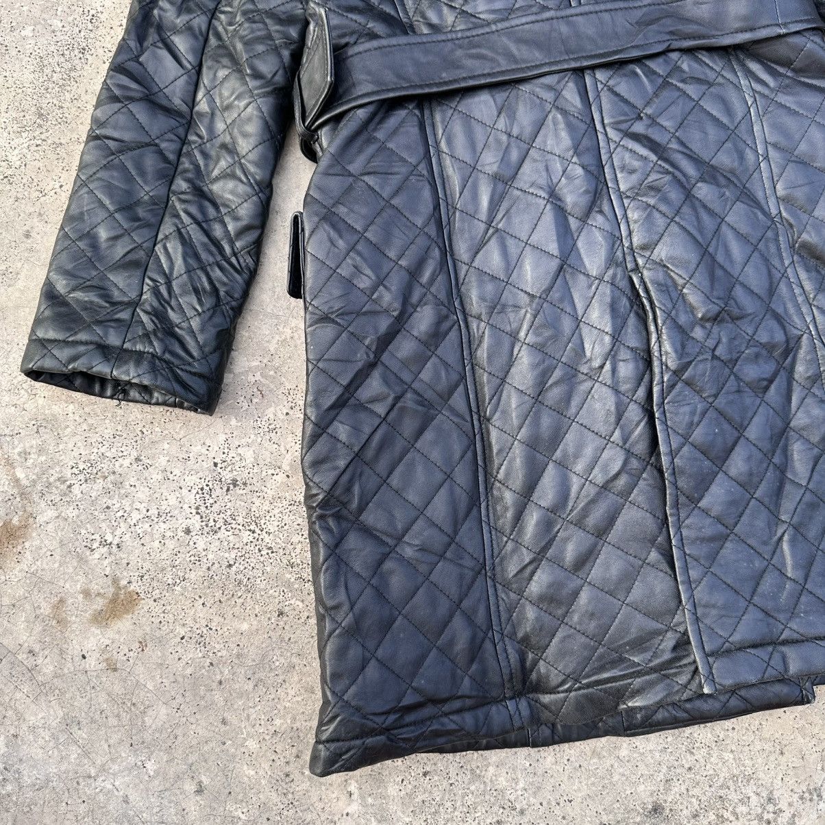 Otto Vintage Otto Quilted Puffer Trench Coat Silhouette Belted Size S / US 4 / IT 40 - 7 Thumbnail