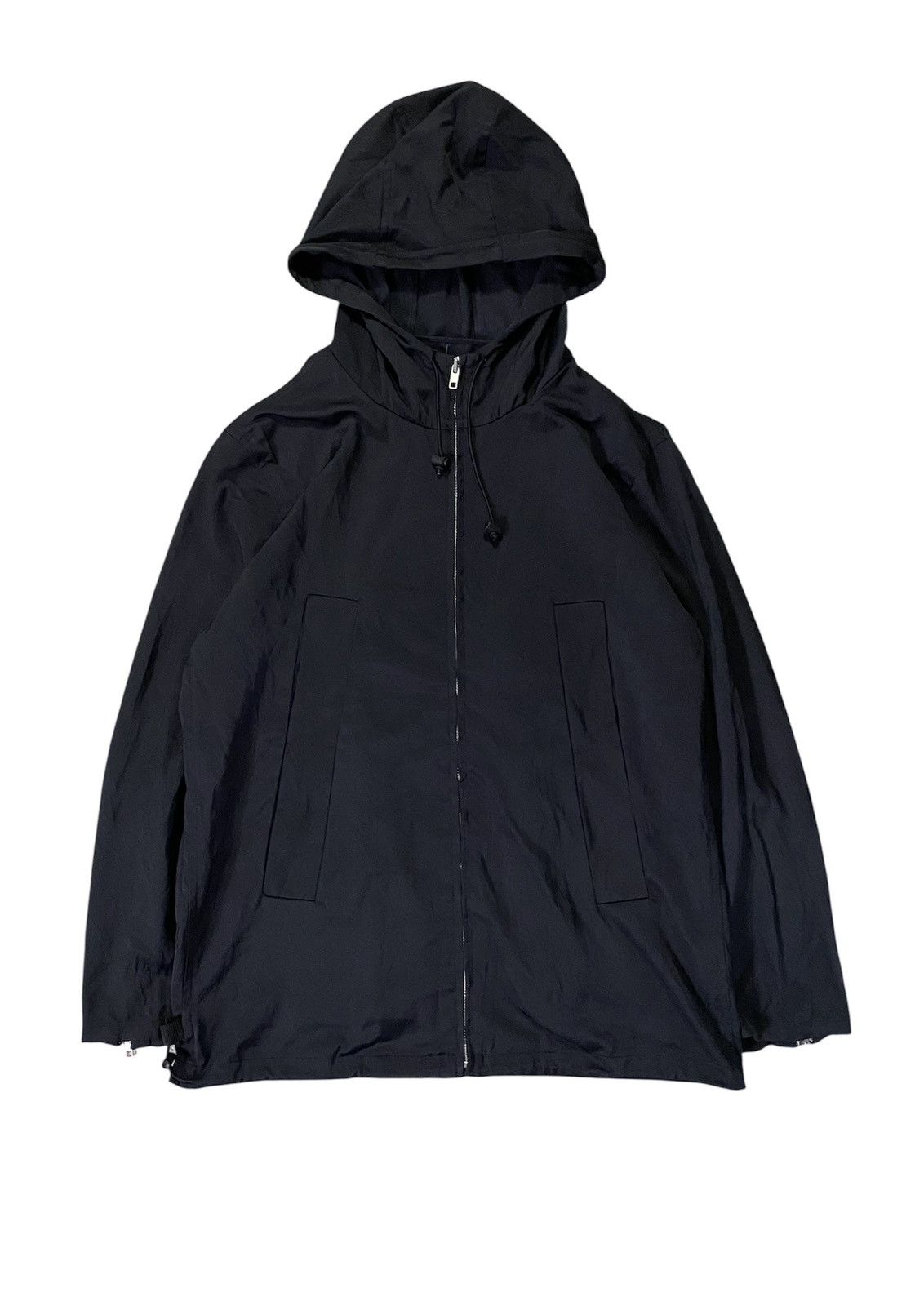 Yohji Yamamoto 1990s Wxyz workshop yohji yamamoto 4 pocket Black hoodie Size US M / EU 48-50 / 2 - 1 Thumbnail