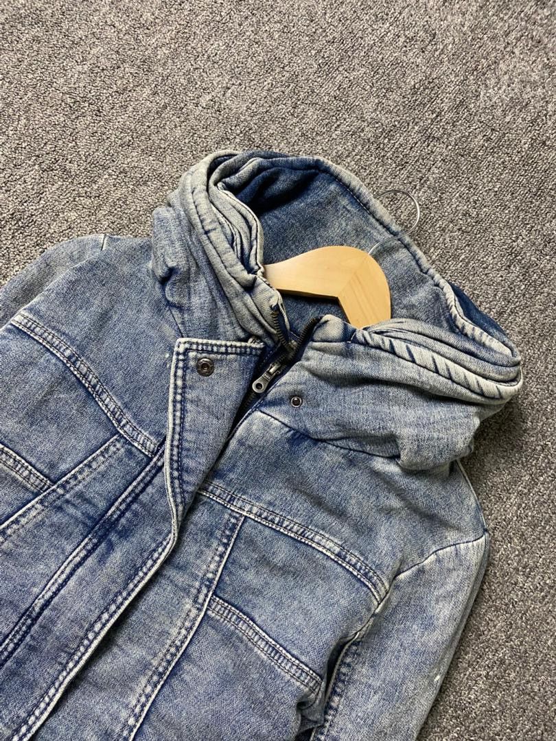 Dig Deep Dig Deep Black Label Cotton Blend Denim Jacket (197) Size US M / EU 48-50 / 2 - 9 Thumbnail
