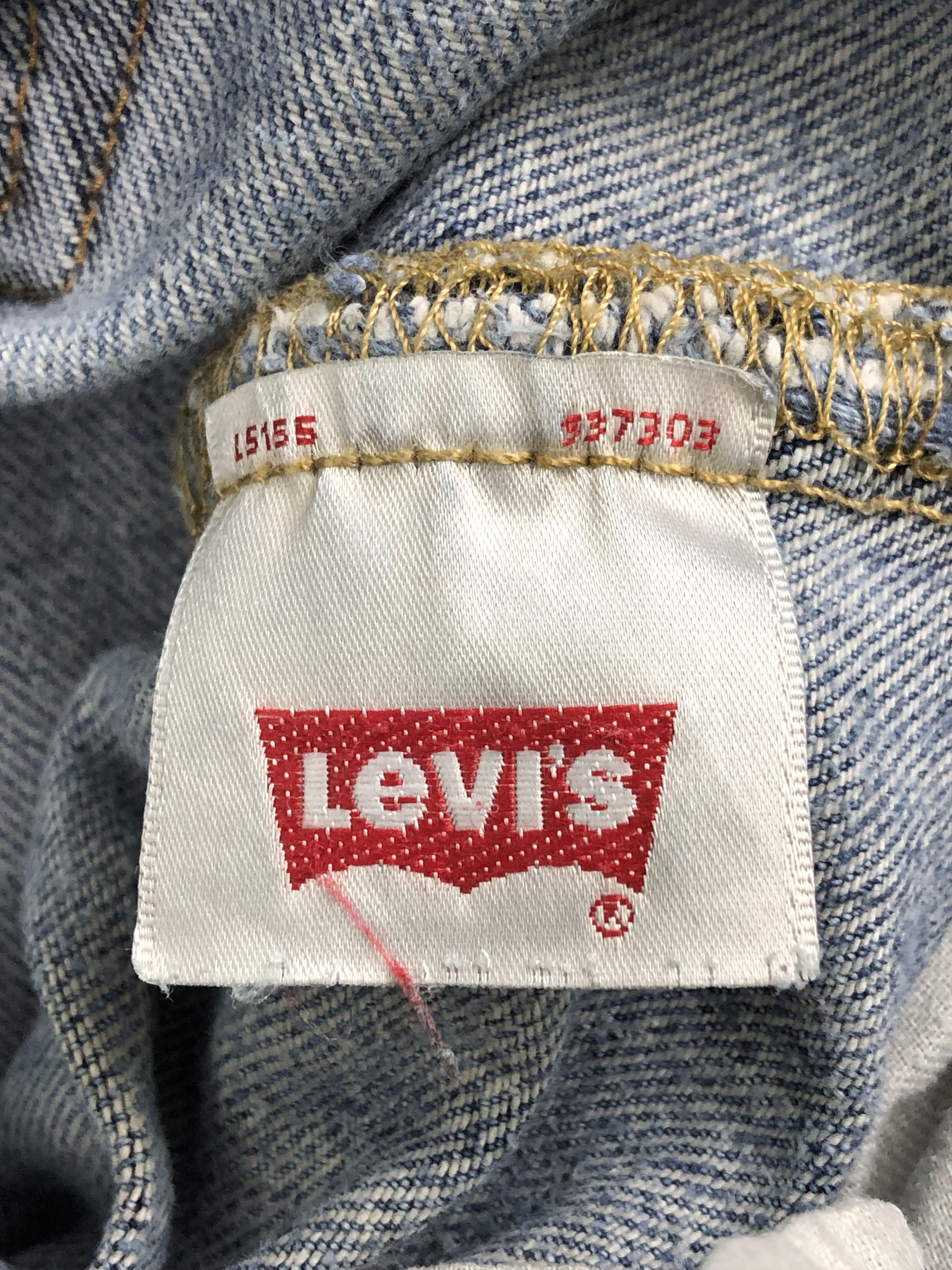 Levi's Vintage Distressed Levis 501 Faded Blue Jeans DP2524 Size US 30 / EU 46 - 7 Thumbnail
