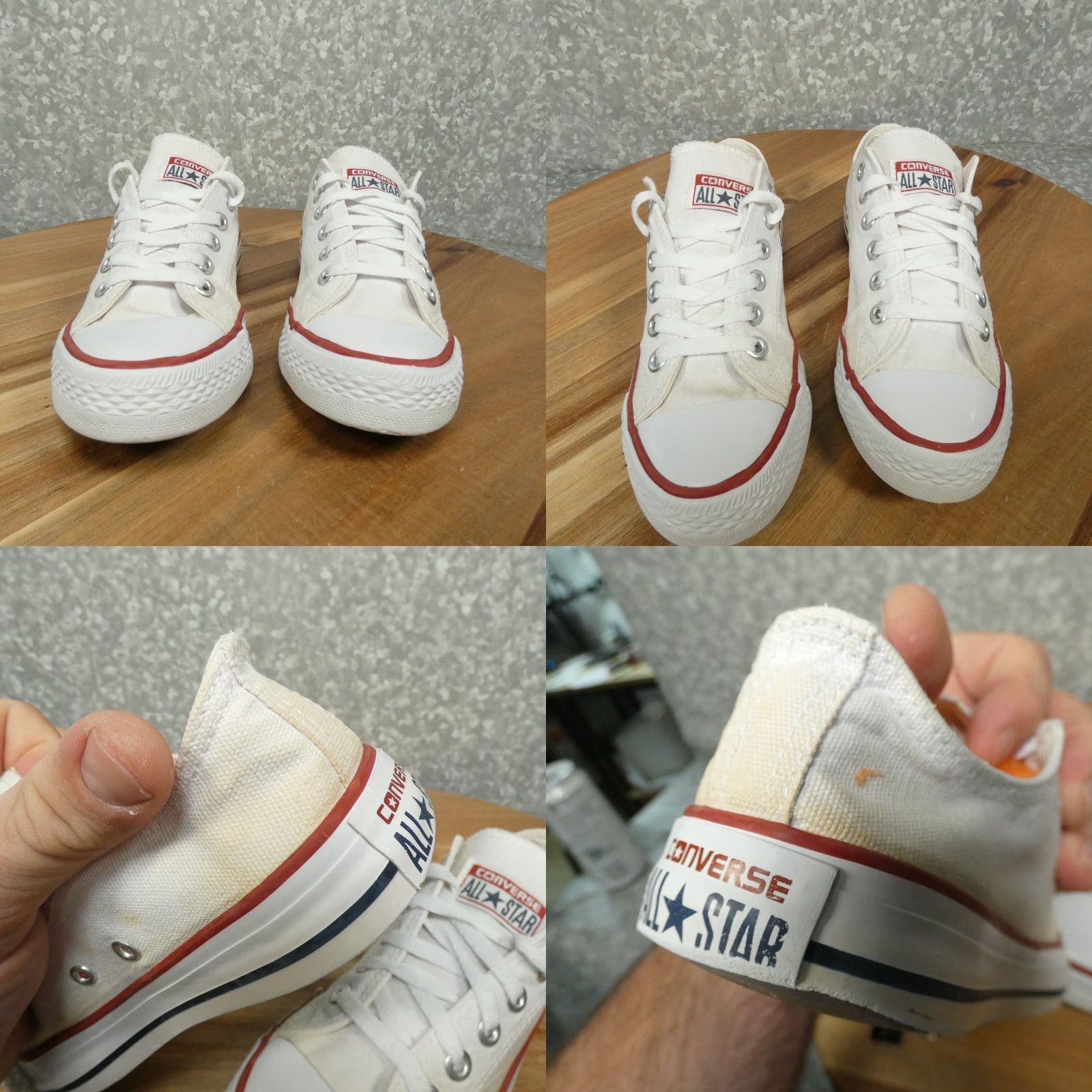 Converse Converse All-Star Chuck Taylor Sneaker Mens 3.5 Womens 5.5 White Canvas Size US 5.5 / IT 35.5 - 8 Thumbnail