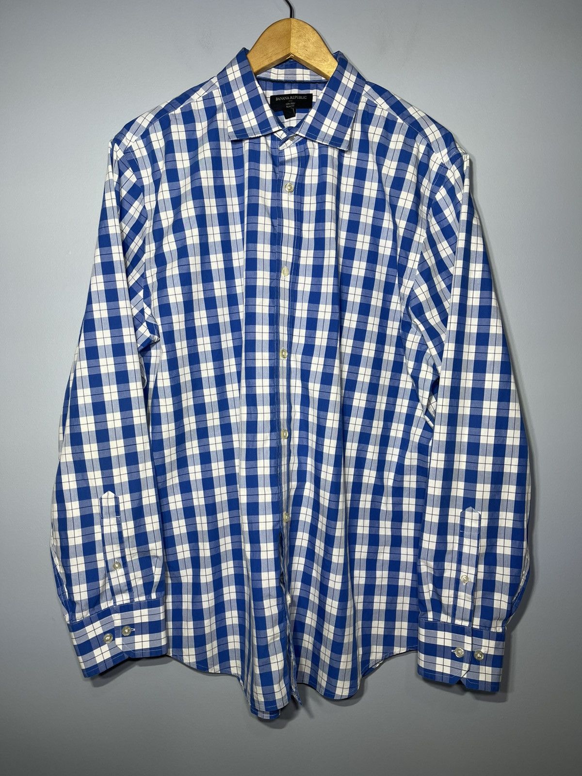 Banana Republic Banana Republic Shirt Adult Sz XL 17-17.5 35-36” Mens Size US XL / EU 56 / 4 - 2 Thumbnail