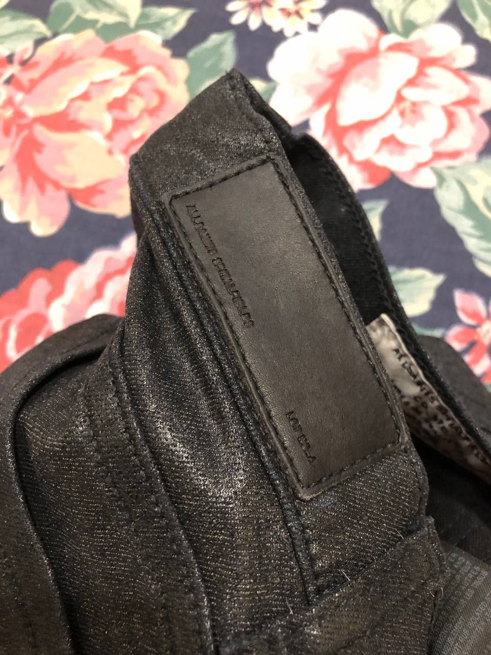 Allsaints Allsaints jeans pants black crazy Y2K vintage streetwear Size 26" / US 2 / IT 38 - 9 Thumbnail