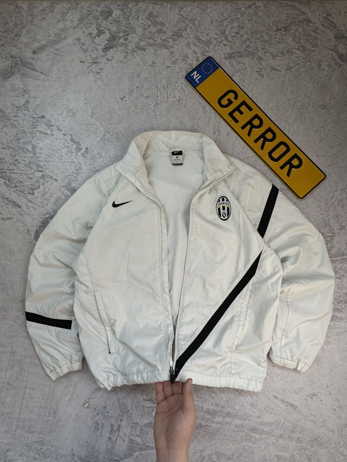 Nike × Nike ACG NIKE VINTAGE BASIC LOGO OVERSIZE JUVENTUS LIGHT JACKET Size US M / EU 48-50 / 2 - 2 Thumbnail