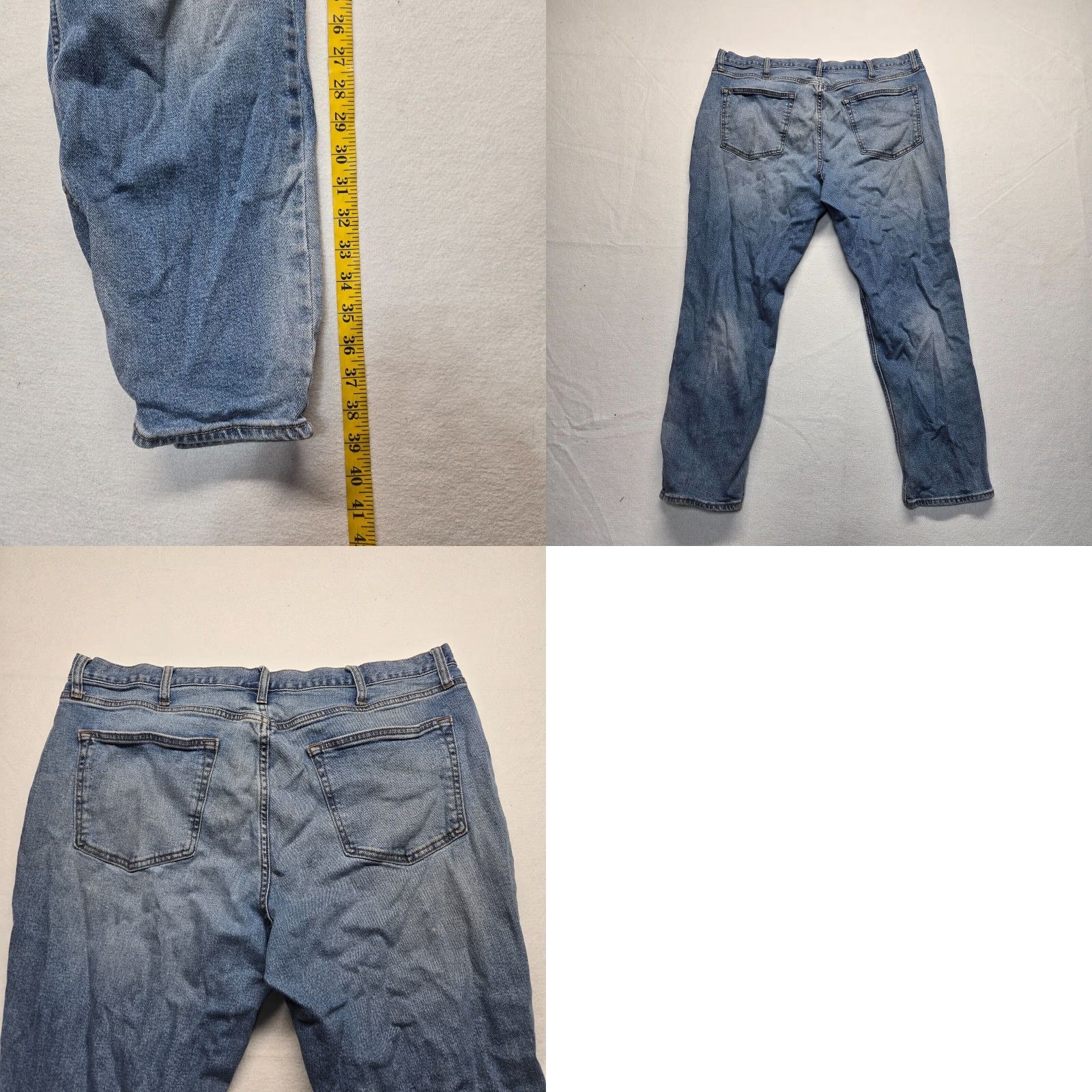 Old Navy VINTAGE Old Navy Men's Jeans Tapered Fit Athletic Wash Medium Size 38 x 30 Blue Size US 38 / EU 54 - 8 Thumbnail