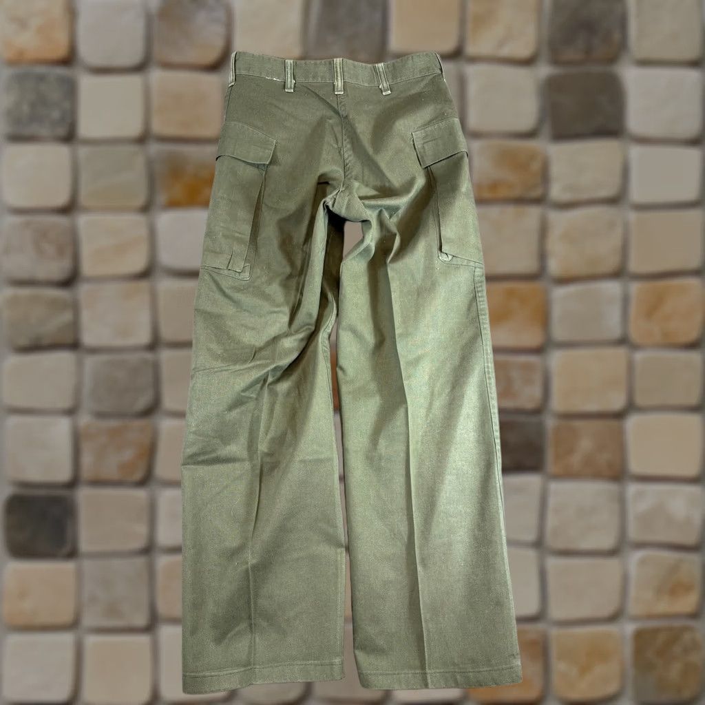 Vintage VINTAGE M-47 Cargo Pants Mens 26 Green Baggy Combat Utility Military Hat? Size US 26 / EU 42 - 1 Thumbnail