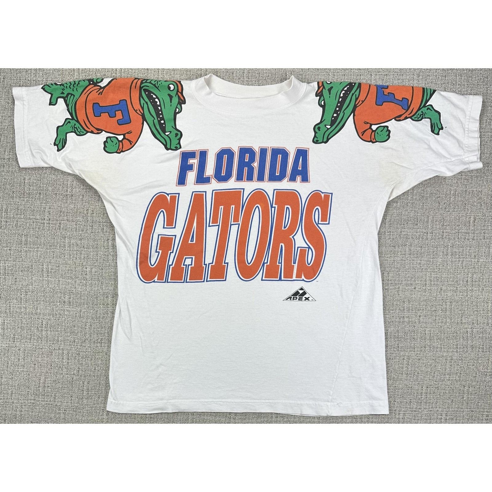 Apex One Florida Gators Shirt Mens L AOP Print Sleeves 90s Apex One Size US XL / EU 56 / 4 - 1 Thumbnail