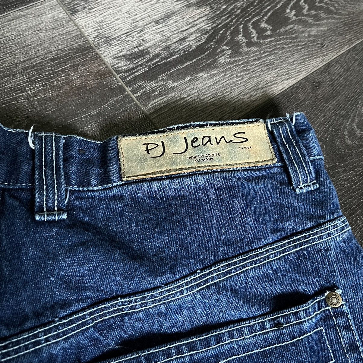 Vintage Vintage 1990s PJ Carpenter Baggy Straight Denim Jeans 34x34 Size US 34 / EU 50 - 4 Thumbnail