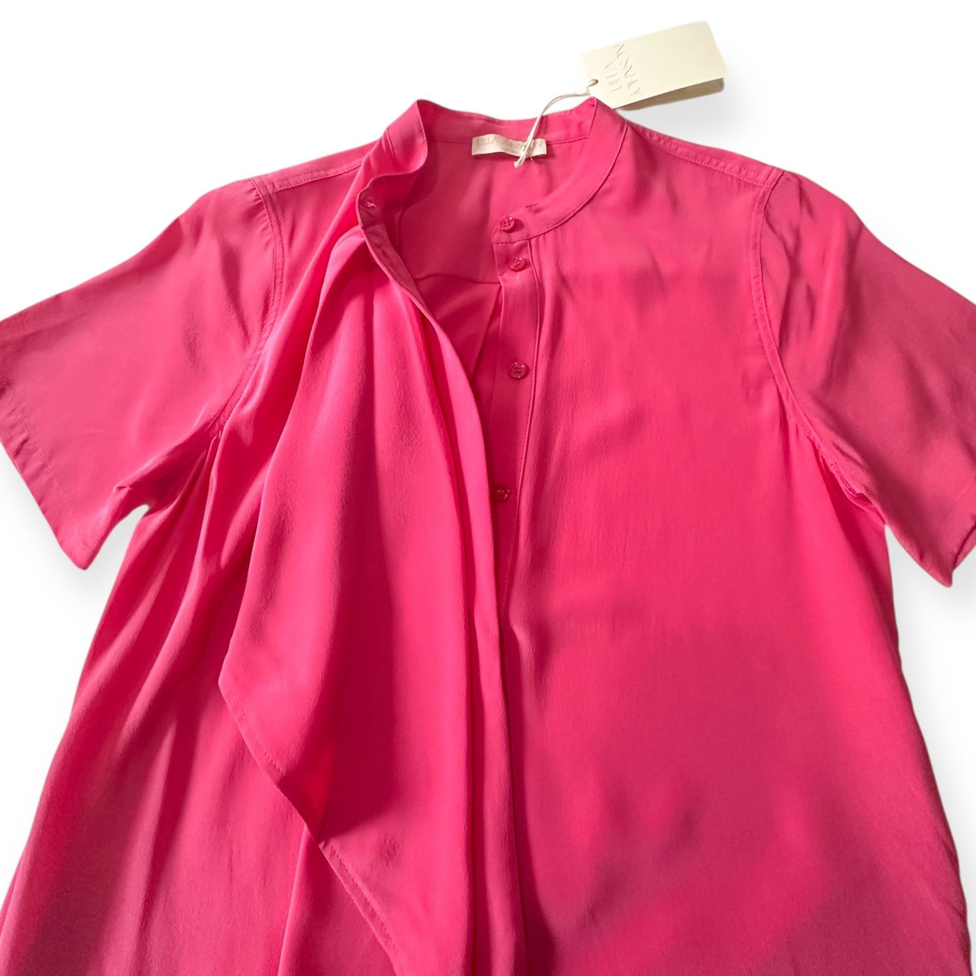 Ulla Johnson ULLA JOHNSON Adalyn Silk Mini Dress, Pink, Size 4, New with Size S / US 4 / IT 40 - 8 Thumbnail