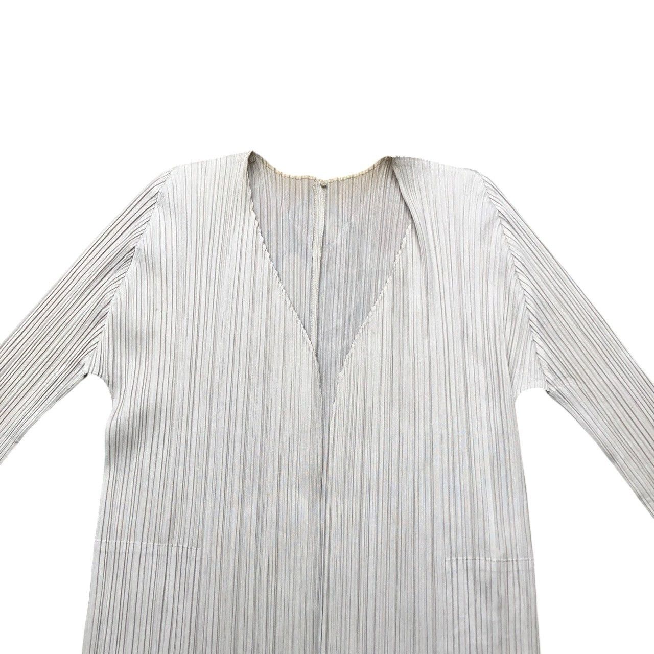 Issey Miyake × Pleats Please Issey Miyake Pleats Please Issey Miyake Medium-Long Cardigans Size L / US 10 / IT 46 - 4 Thumbnail