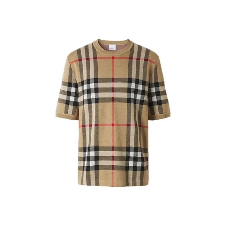 Burberry Burberry SS21 Plaid Short Sleeve T-Shirt Size US M / EU 48-50 / 2 - 1 Thumbnail
