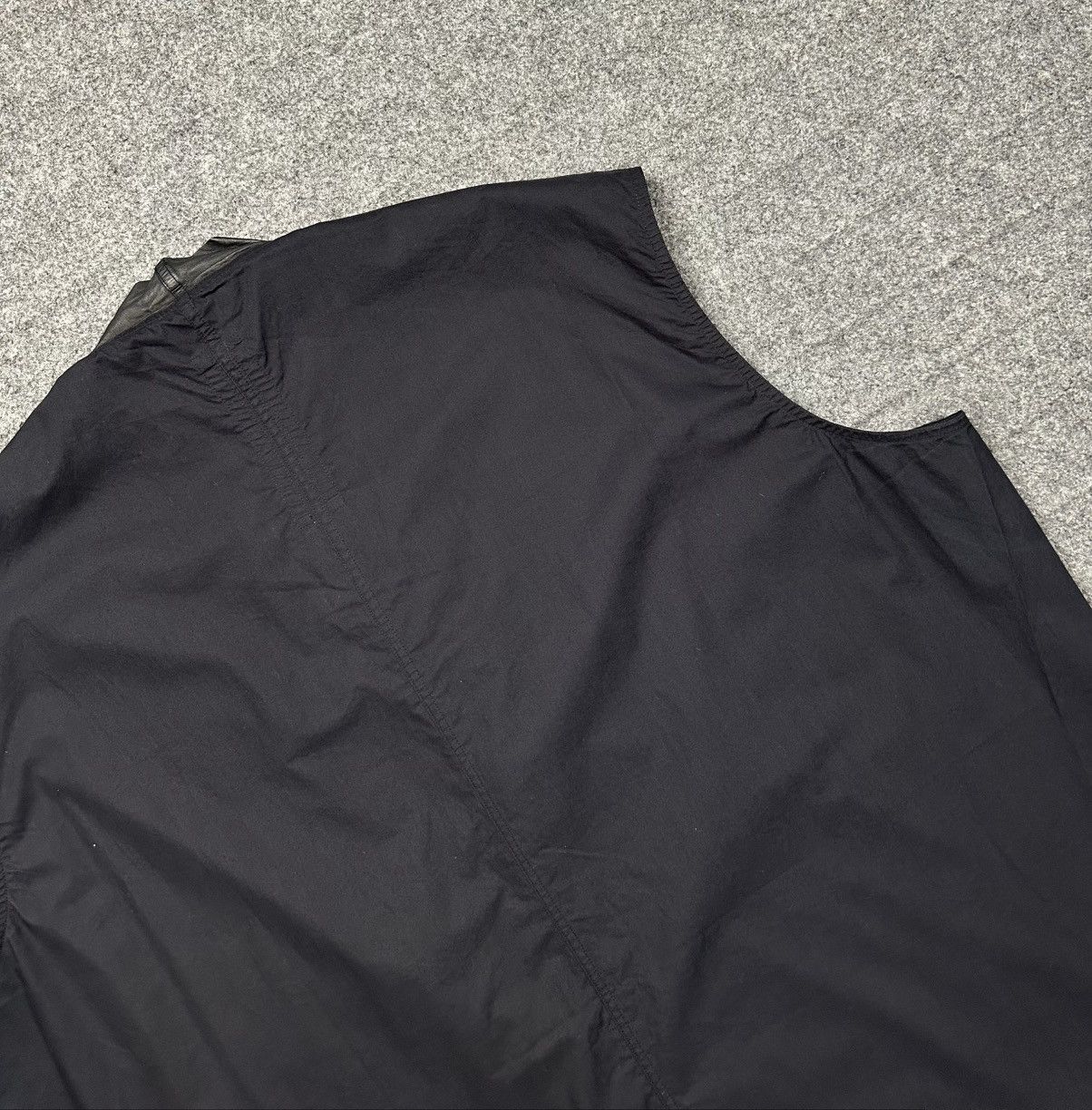 Rick Owens Rick Owens - Main Line S/S15 “FAUN” Leather Trimmed Tunic Size US L / EU 52-54 / 3 - 7 Thumbnail