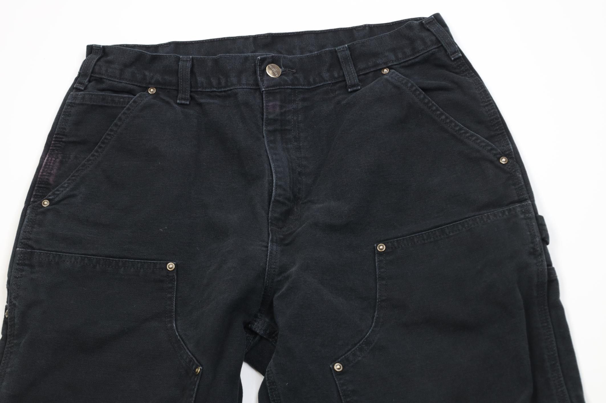 Carhartt Vintage Y2K Carhartt Original Fit Wide Leg Double Knee Pants Size US 33 - 2 Thumbnail