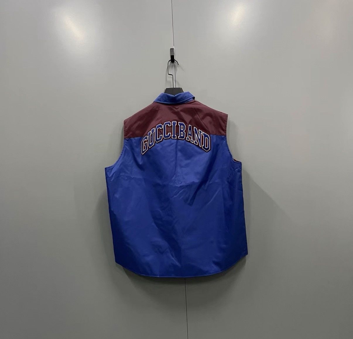 Gucci Gucci Color-block Back Embroidered Vest J41 Size US M / EU 48-50 / 2 - 2 Thumbnail