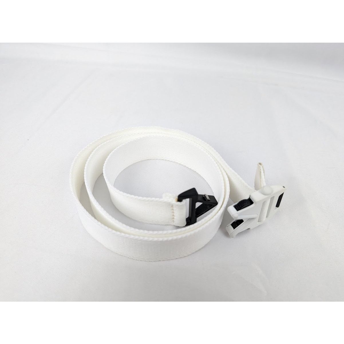 Bottega Veneta o1rshd1 Size: 95cm / Webbing Nappa Belt in White Size 36 - 15 Thumbnail