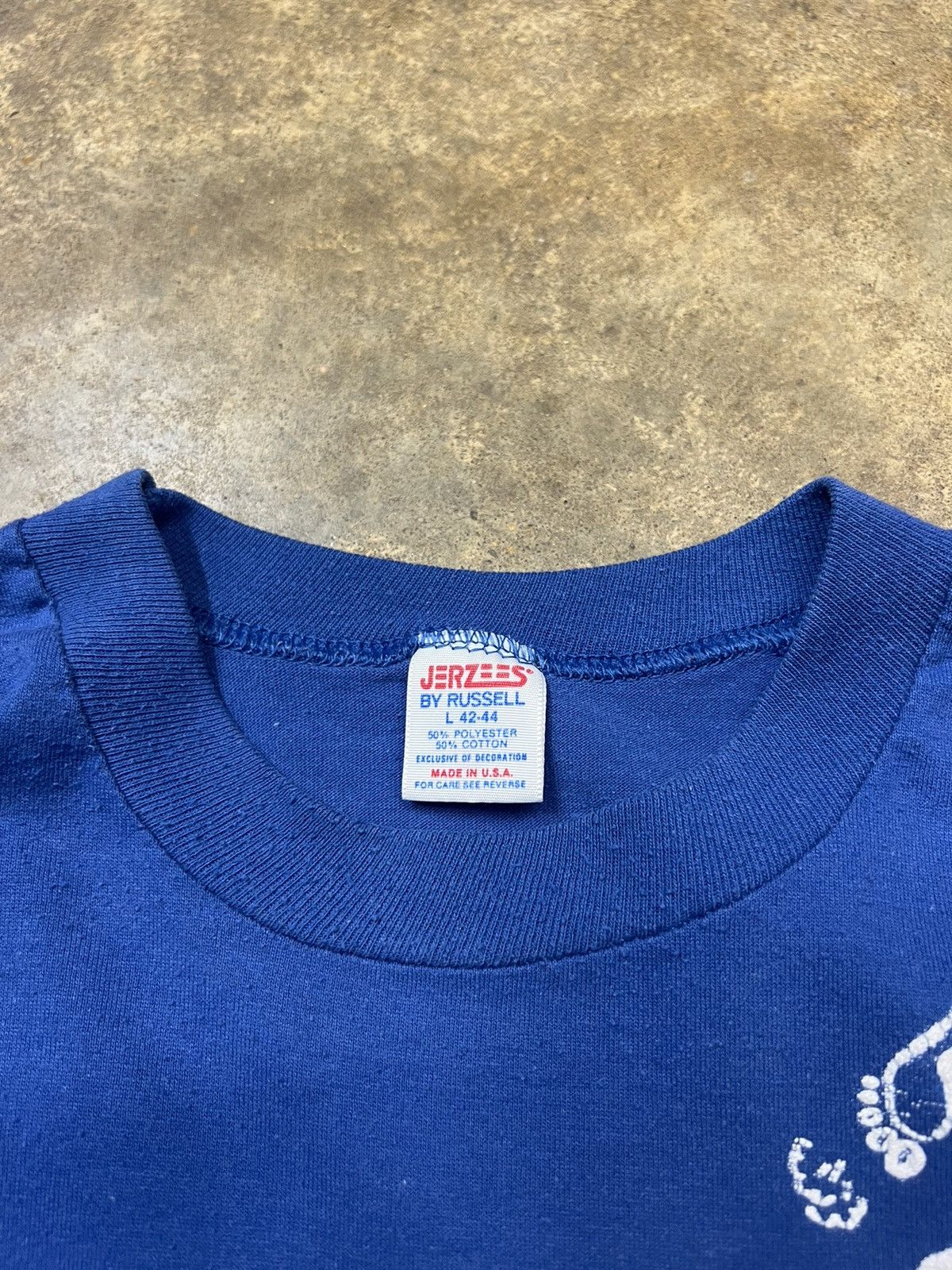 Russell Athletic × Vintage 80s Russell Athletic Mount St. Helen Tee Size US L / EU 52-54 / 3 - 4 Thumbnail