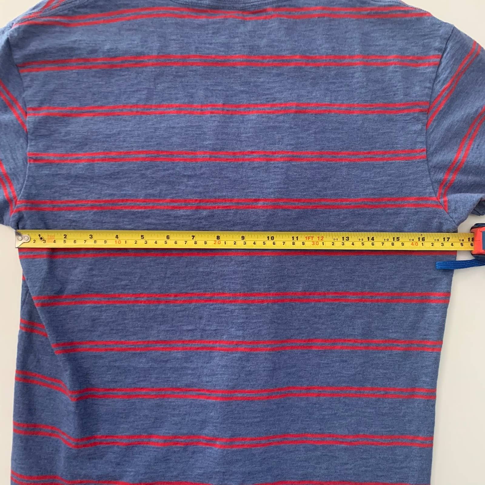 Michael Bastian Uniqlo Michael Bastian Shirt Blue Red Stripe Pocket Size US M / EU 48-50 / 2 - 7 Thumbnail