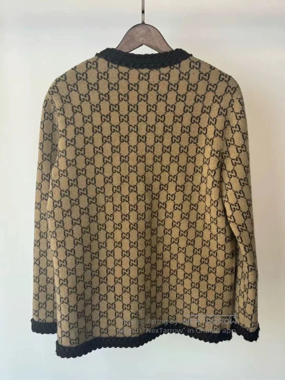 Gucci gucci knit cardigan with print detail. Size S / US 4 / IT 40 - 2 Thumbnail