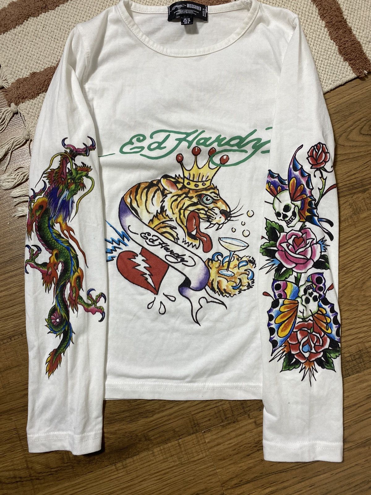 Ed Hardy ED HARDY X MG PRINTED LONGSLEEVE Size M / US 6-8 / IT 42-44 - 3 Thumbnail