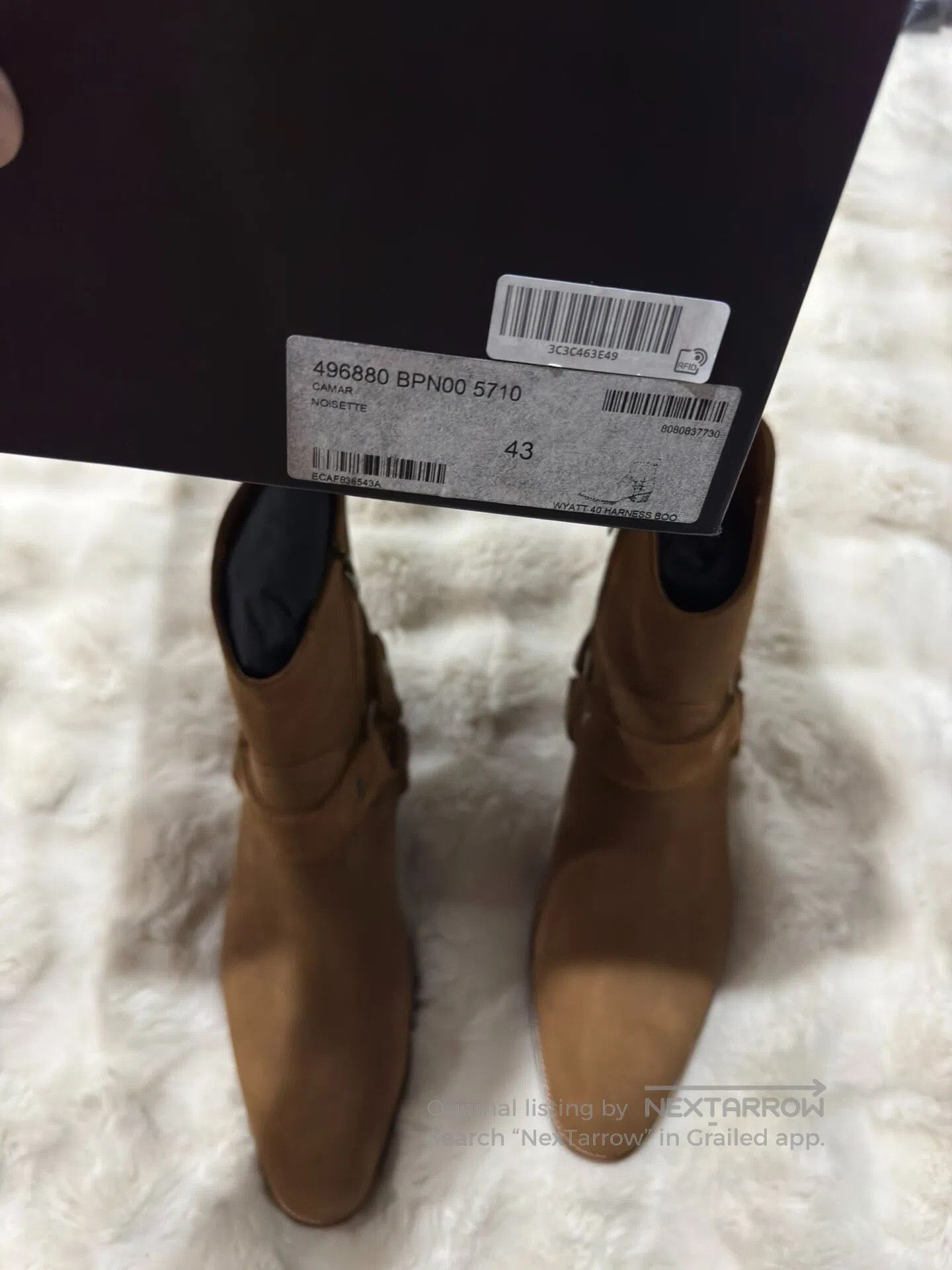 Saint Laurent Paris Saint Laurent Paris Suede Chelsea boots with buckle| Size US 10 / EU 43 - 9 Thumbnail