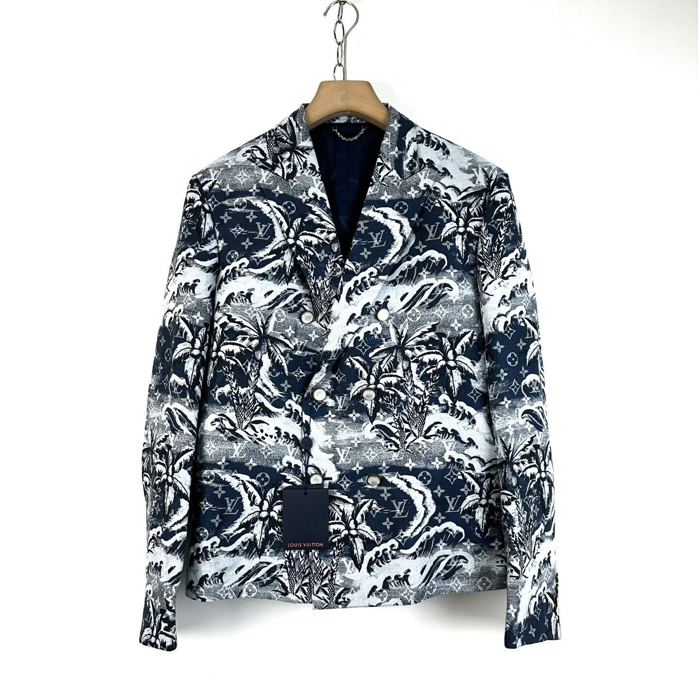 Louis Vuitton Louis Vuitton x Nigo Double-Breasted Blazer Size US M / EU 48-50 / 2 - 1 Thumbnail