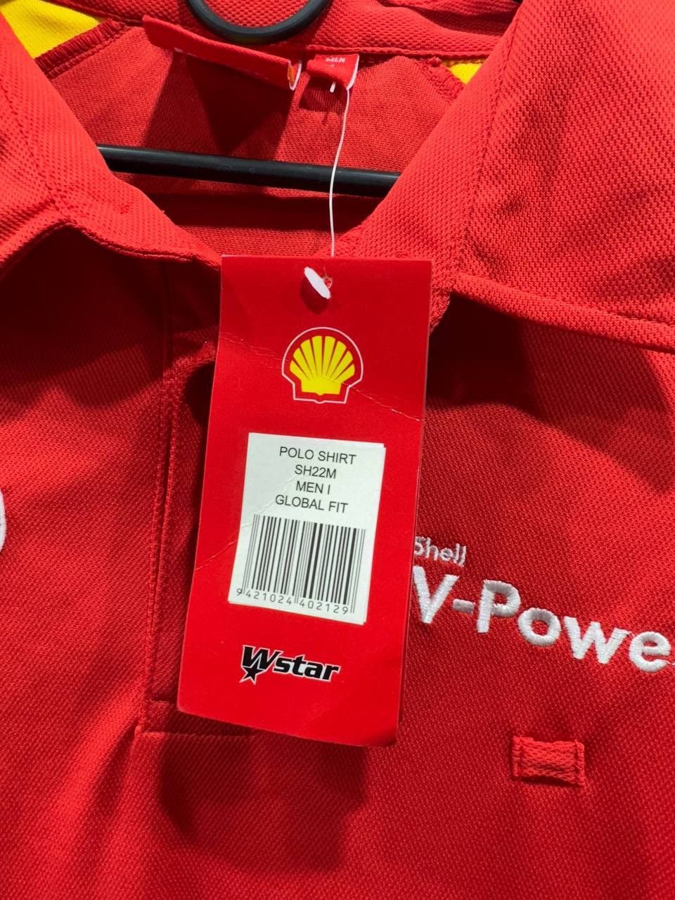 Ferrari Shell Ferrari Long Sleeve Polo Shirt Racing Global Fit F1 Size US L / EU 52-54 / 3 - 6 Thumbnail
