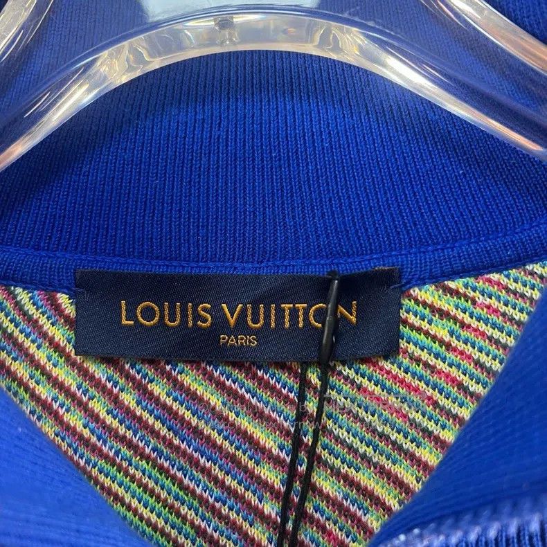 Louis Vuitton Louis Vuitton SS21 logo lapel full print pullover long-sle Size US M / EU 48-50 / 2 - 4 Thumbnail