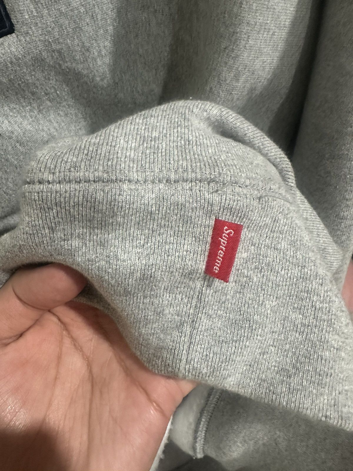 Supreme Supreme FW25 Gray Box Logo Hoodie Size US L / EU 52-54 / 3 - 4 Thumbnail