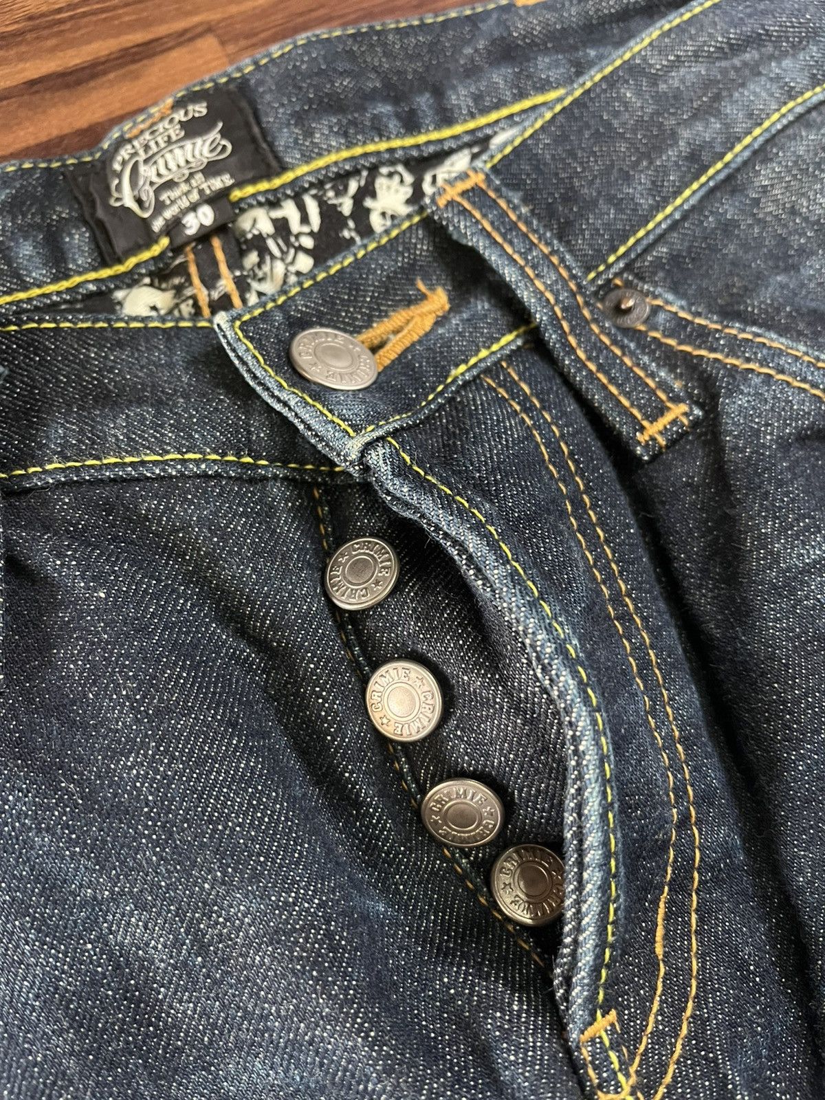Cremieux CRIMIE SELVEDGE JEANS Size US 30 / EU 46 - 3 Thumbnail