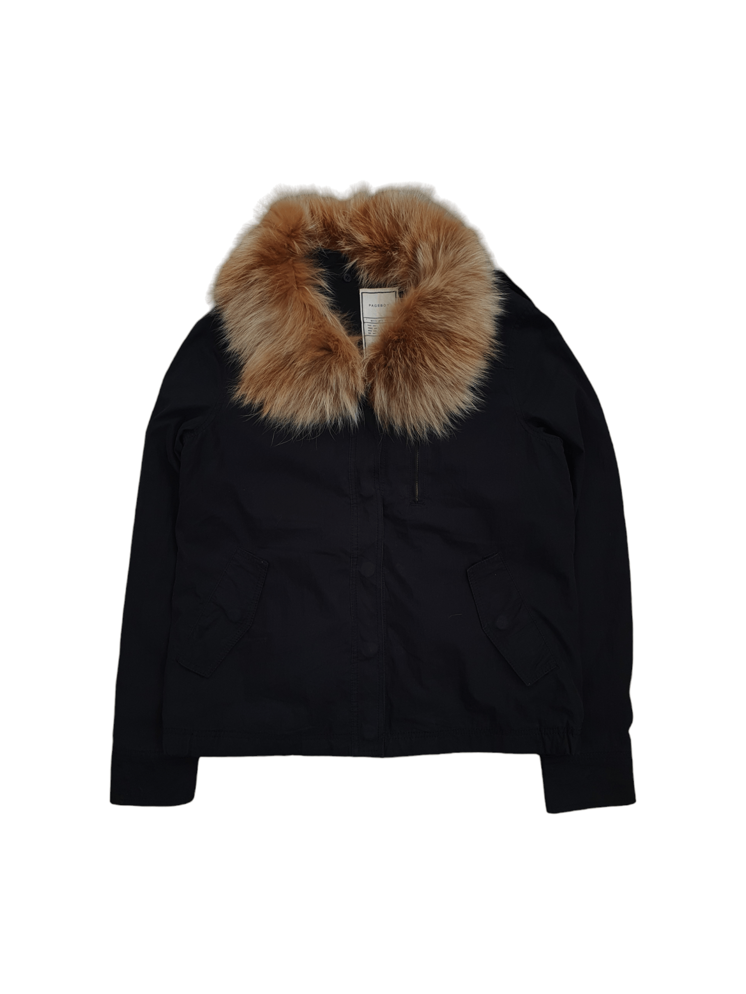 If Six Was Nine Fox Fur Collar Military Jacket Size US S / EU 44-46 / 1 - 1 Thumbnail