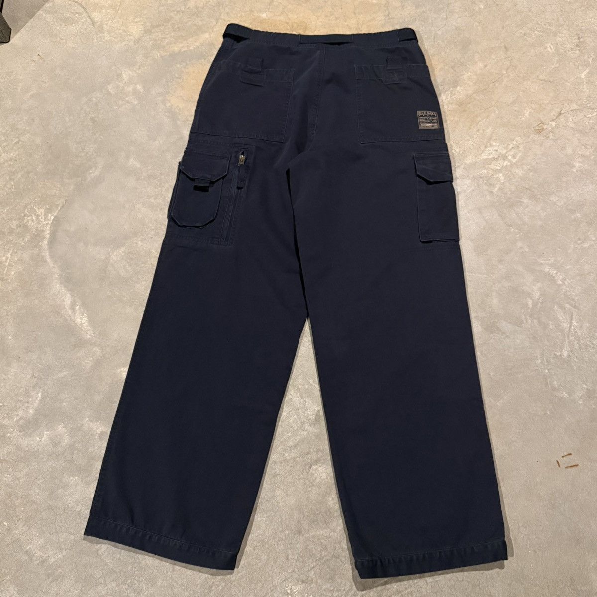 Vintage 2000s Faded Military Cargo Pocket Baggy Jeans ERD Grunge Y2K Size US 30 / EU 46 - 10 Thumbnail