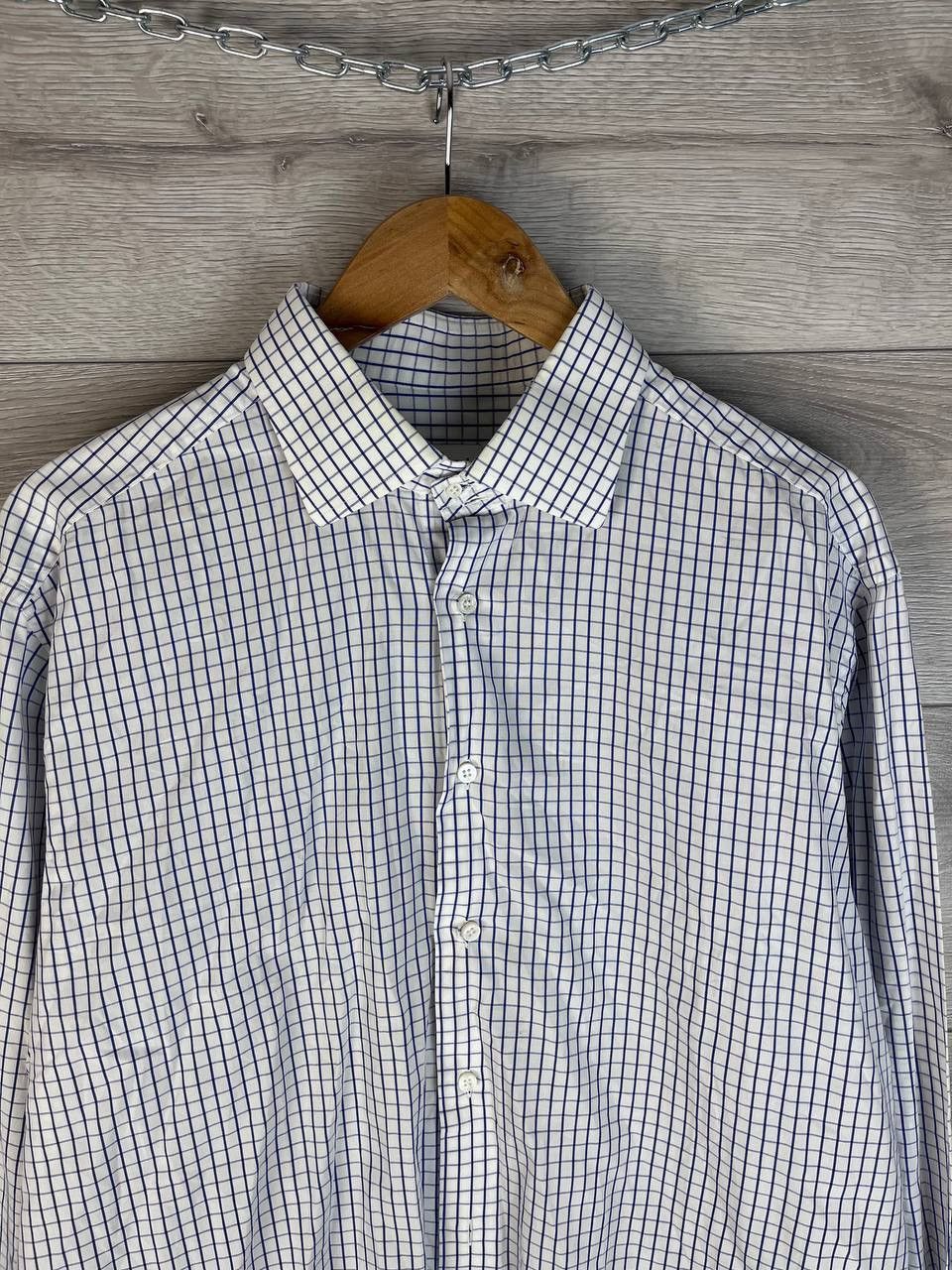 Other Men’s Button-down shirt Brioni made in Italy cotton Size US L / EU 52-54 / 3 - 9 Thumbnail