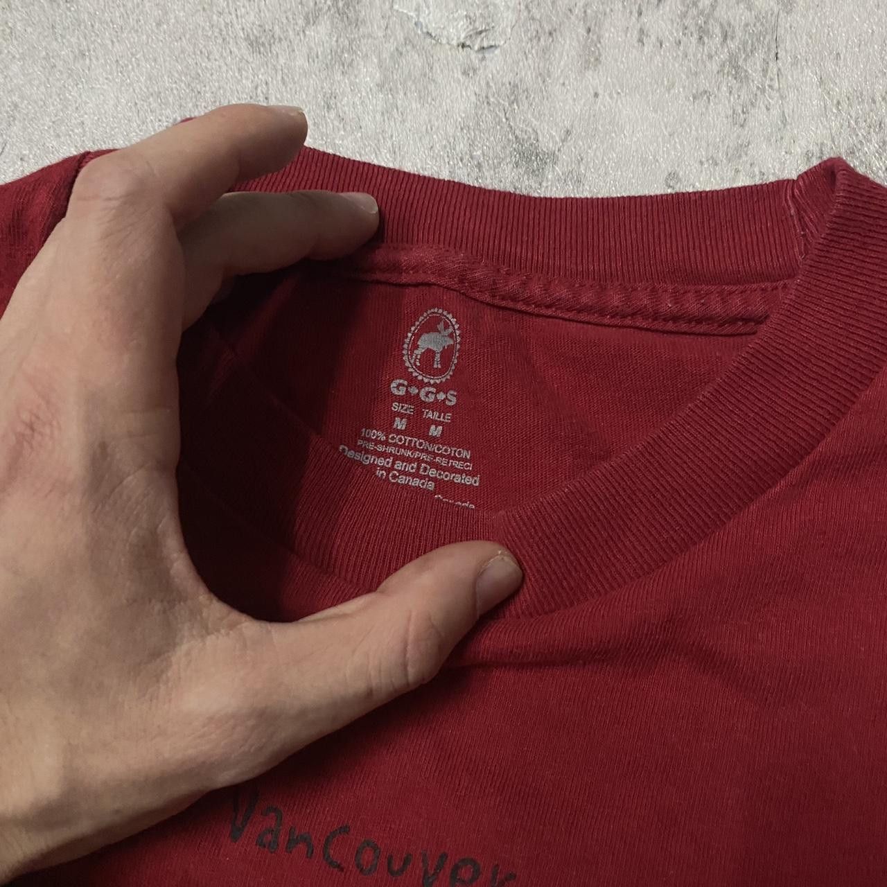 Other Red vintage 90s graphic tee with a humorous Size US M / EU 48-50 / 2 - 3 Thumbnail