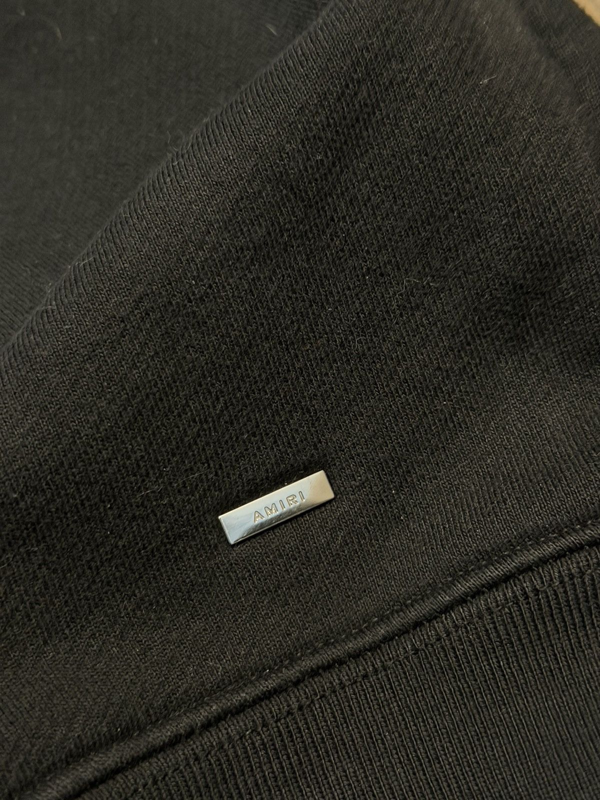 Amiri Amiri Black Logo Hoodie Size US L / EU 52-54 / 3 - 7 Thumbnail