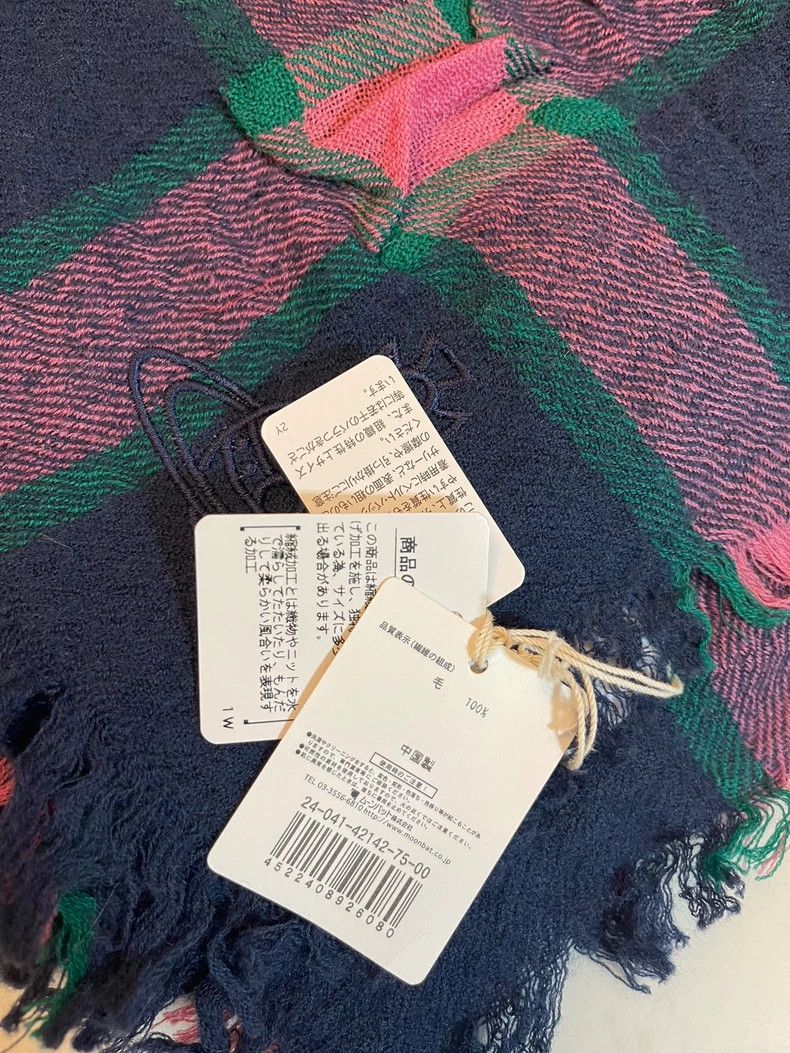 Vivienne Westwood Vivienne Westwood Square scarf 100% wool Size ONE SIZE - 2 Thumbnail
