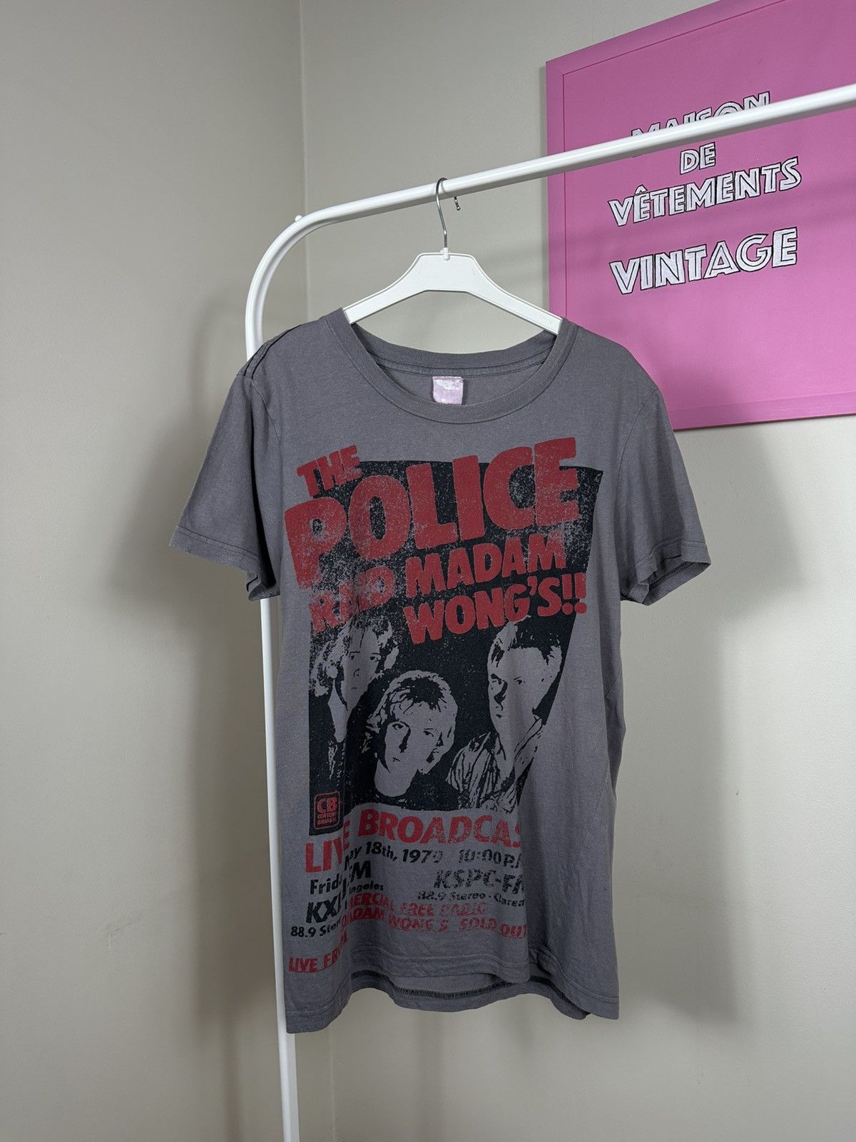 Band Tees The Police Vintage T Shirt Rock Band Tee Distressed Promo Size US S / EU 44-46 / 1 - 1 Thumbnail