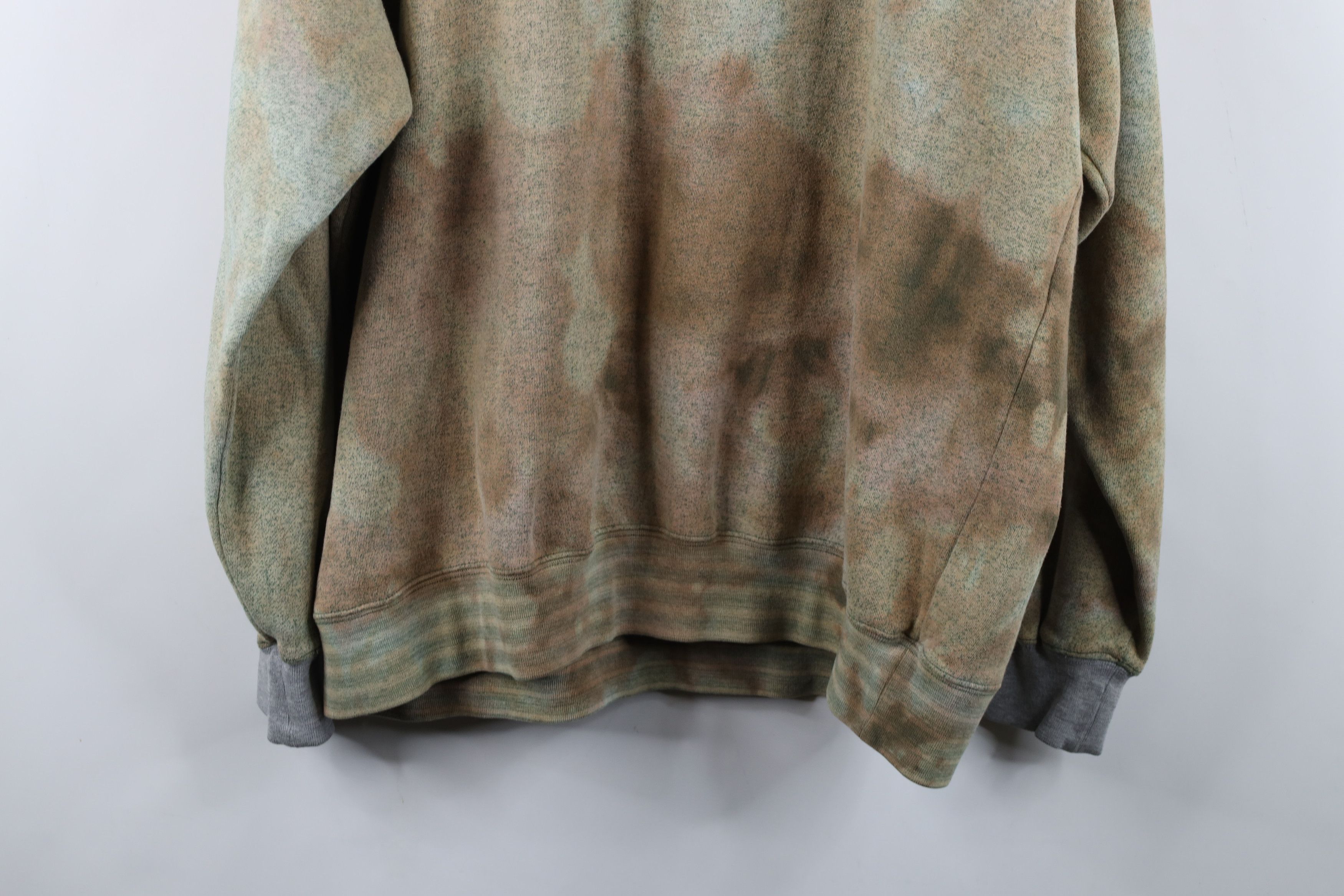 Vintage Vintage 90s Wash Michigan State University Hoodie Sweatshirt Size US XL / EU 56 / 4 - 12 Thumbnail