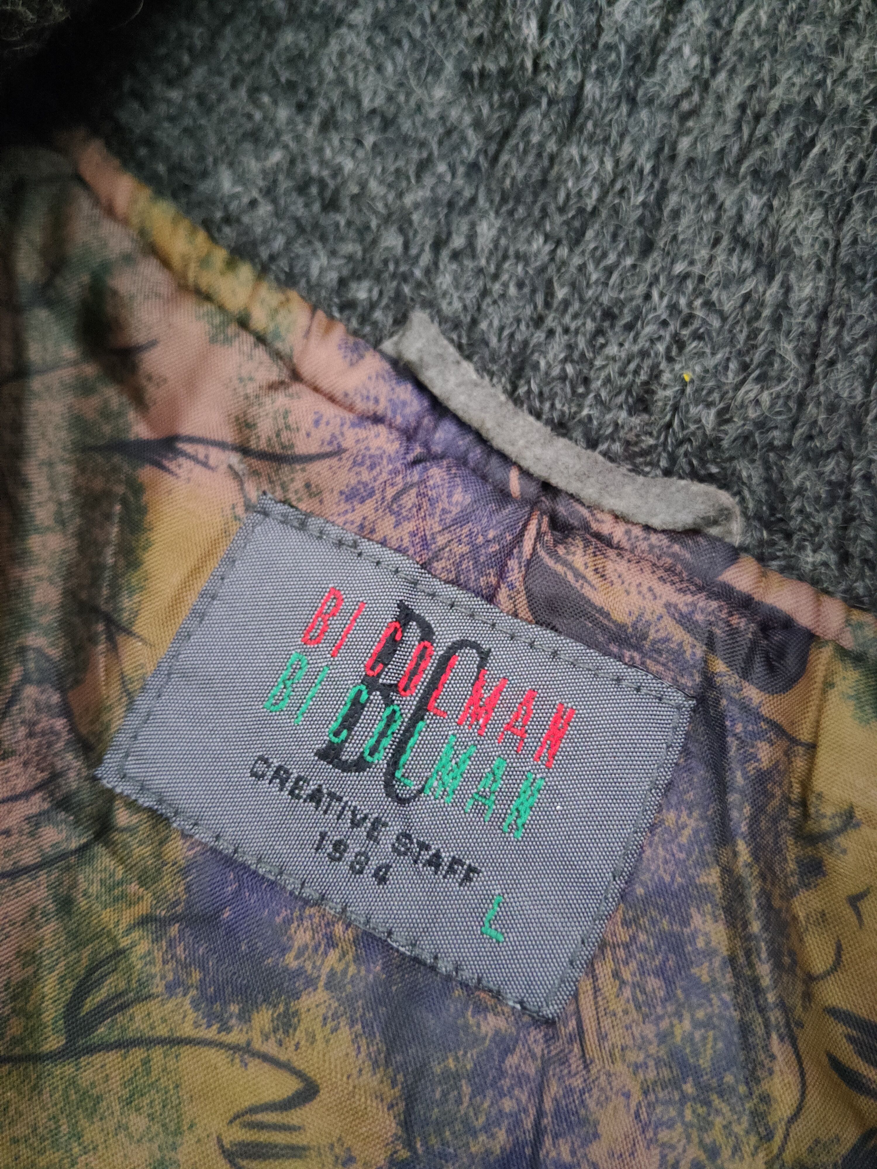 Vintage DL Bi Colman Dark Gray Knitwear Sweaters #1380 Size US L / EU 52-54 / 3 - 11 Thumbnail