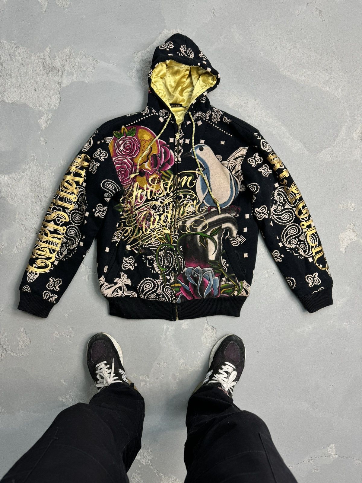 Christian Audigier Christian Audigier x Very Rare x Vintage Size US L / EU 52-54 / 3 - 1 Thumbnail