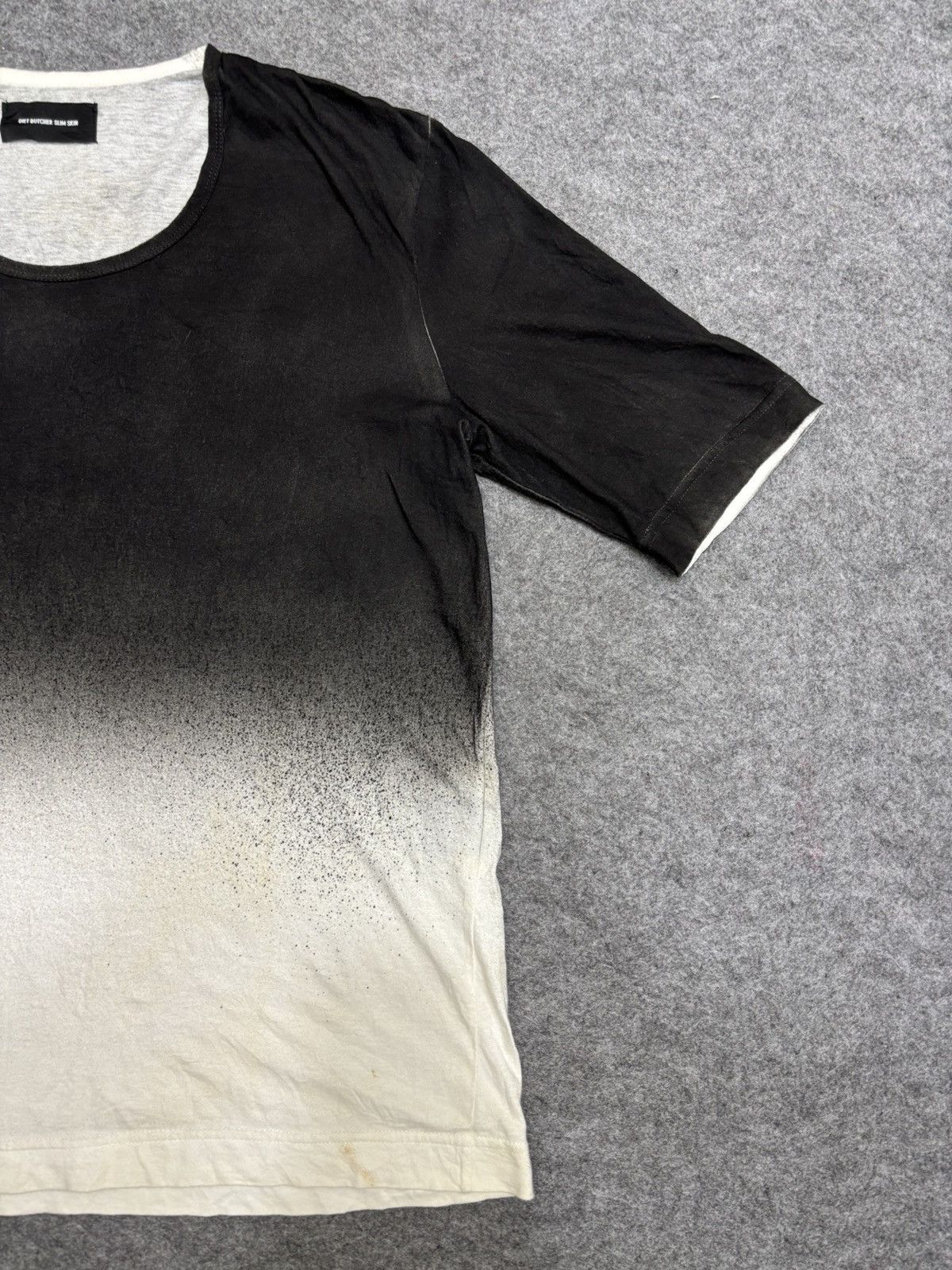 Diet Butcher Slim Skin 💥Split Spray Design💥Very Rare DBSS Shirt F608 Size US M / EU 48-50 / 2 - 3 Thumbnail