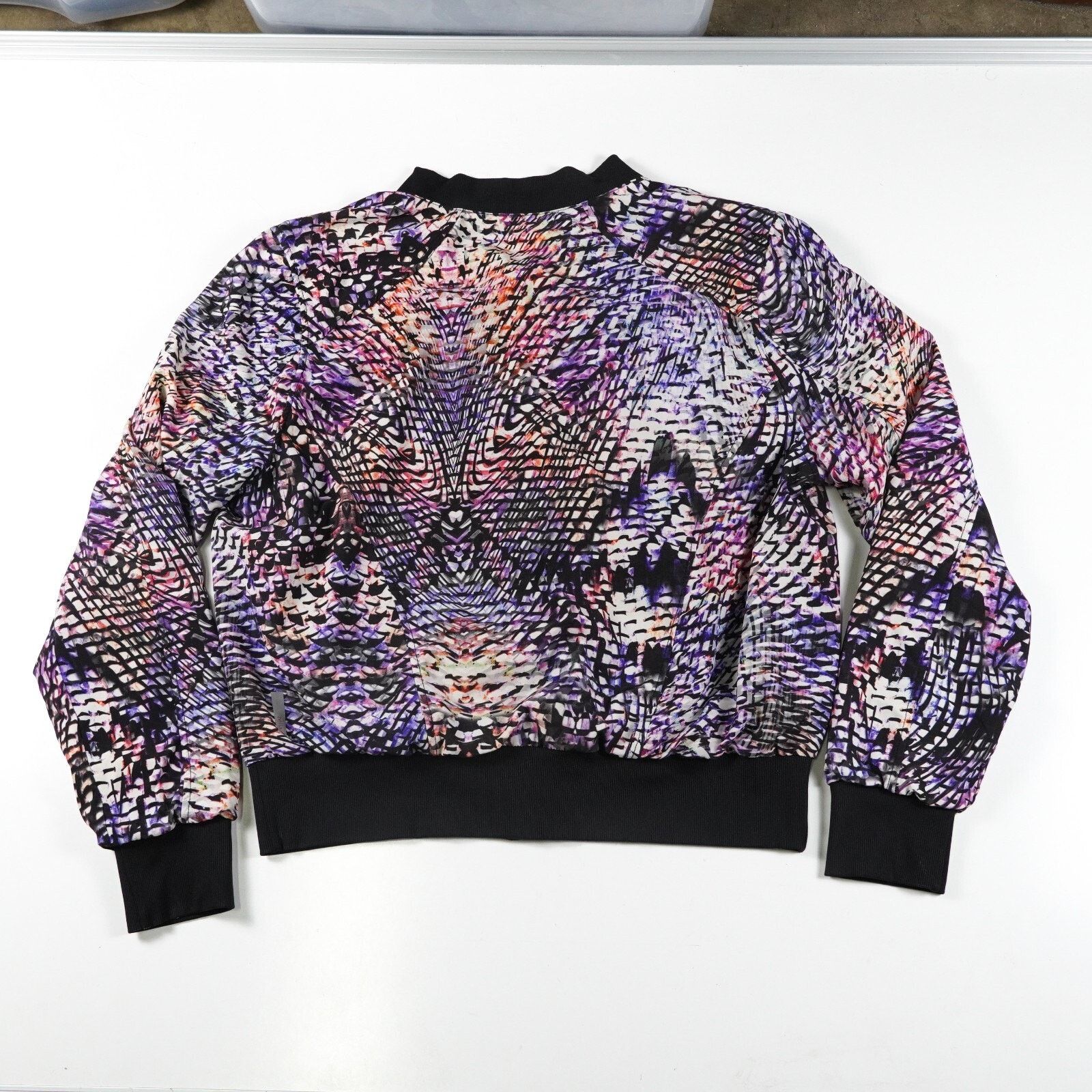 Other Zella Zebra Print Zip Up Windbreaker Coat Jacket Sweater Size L / US 10 / IT 46 - 10 Thumbnail
