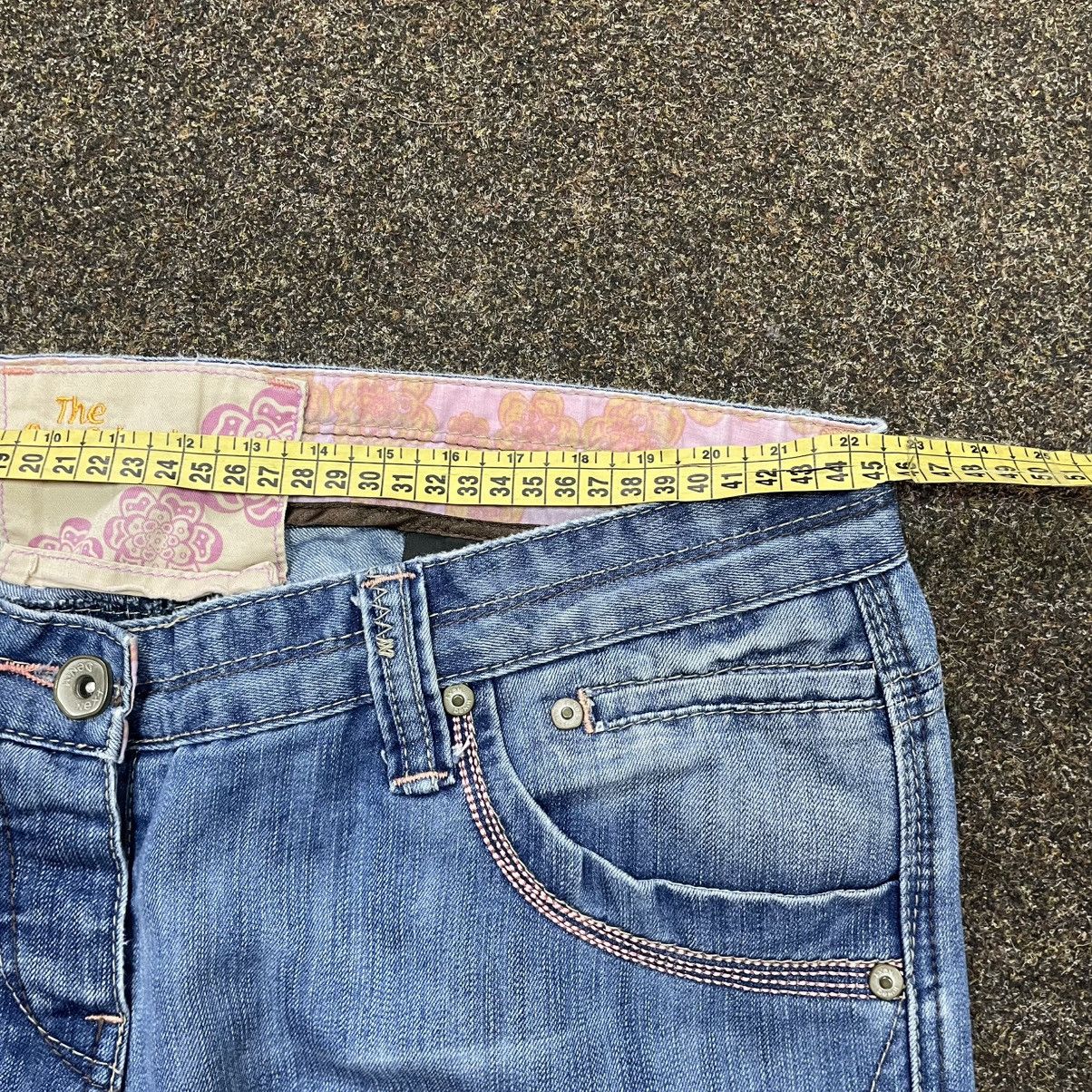Vintage Y2K Vintage Baggy Wide Leg Jeans Faded Wash Skate Aesthetic Size 32" / US 10 / IT 46 - 6 Thumbnail