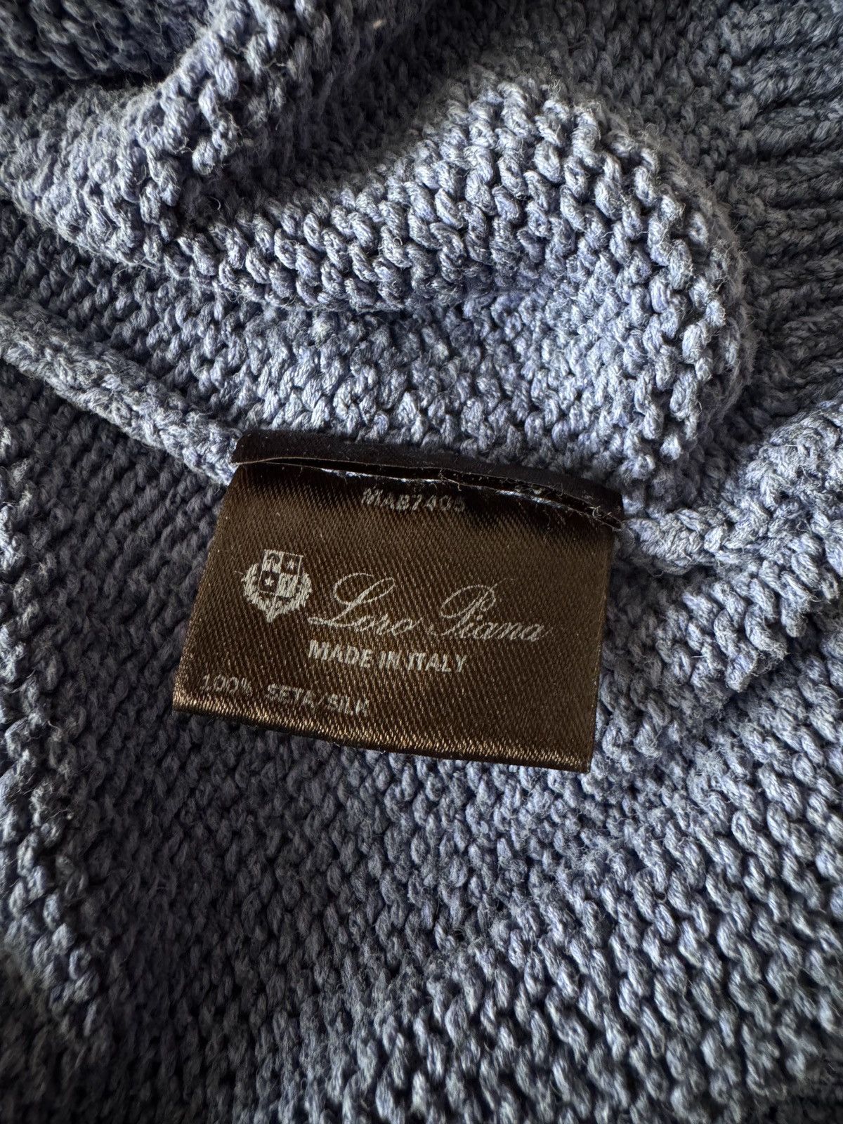 Loro Piana 🔥🔥 Loro Piana Silk Knit Sweater Size US L / EU 52-54 / 3 - 7 Thumbnail
