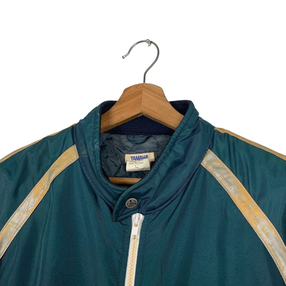 Japanese Brand Vintage YAMAHA Green Coveralls Jumpsuits #1925-C84 Size US 38 / EU 54 - 13 Thumbnail
