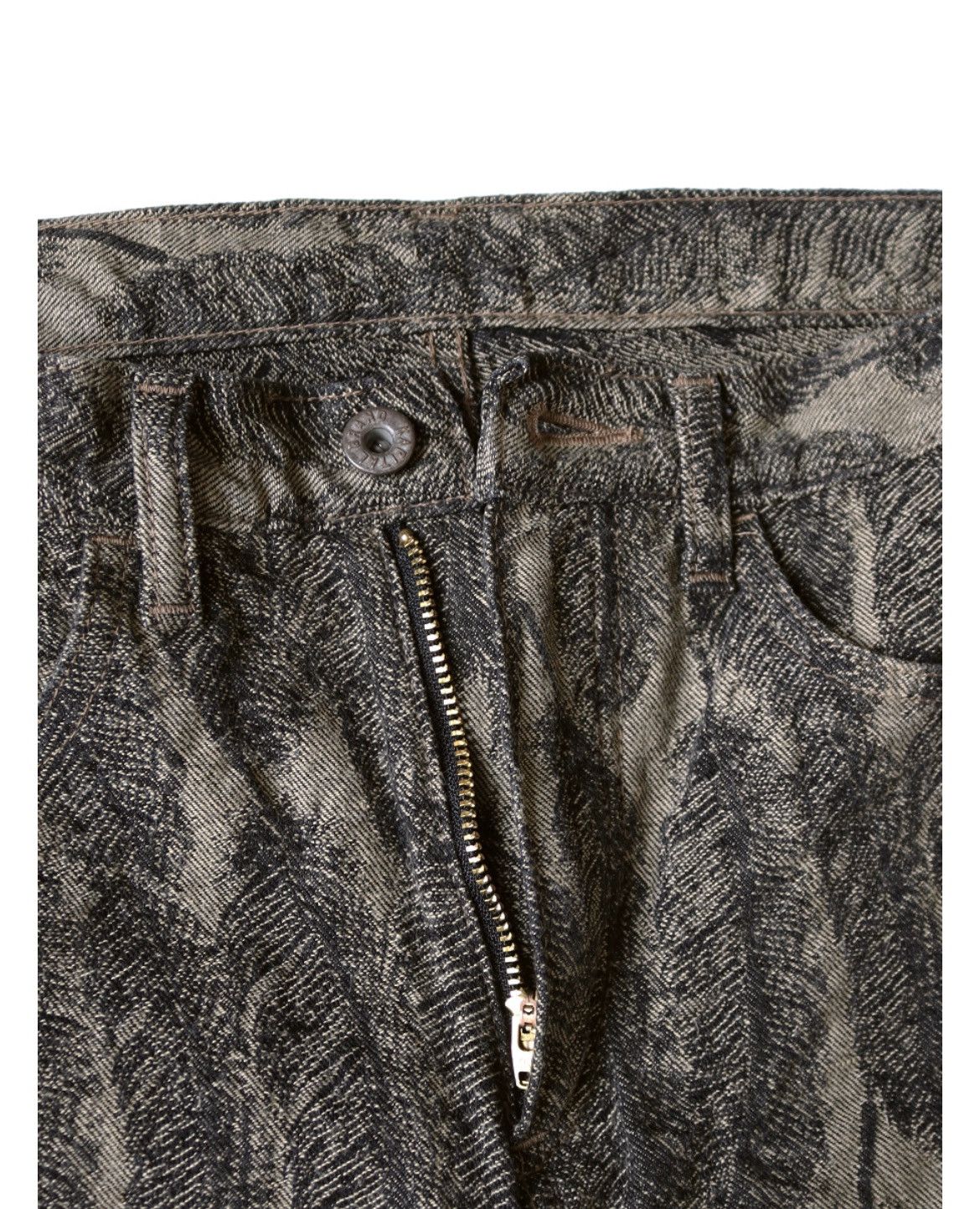 KAPITAL 14ozブラックデニム 5P OKABELLBO 32inch